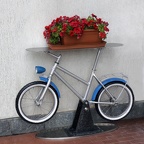 BICICLETTE  di vetro, consol, e da passeggio