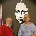 Benny con Vittorio Sgarbii 