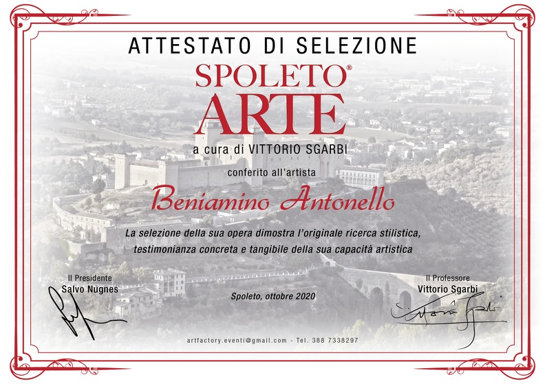 Attestato-SpoletoArte-Beniamino Antonello.jpg